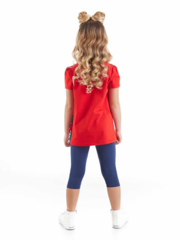 Denokids 2tlg. Outfit "Sailor Unicorn" in Rot/ Blau