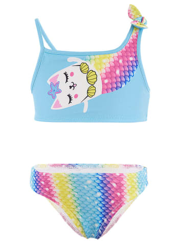 Denokids Bikini "Sea Cat" w kolorze błękitnym