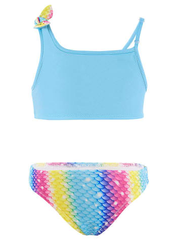 Denokids Bikini "Sea Cat" w kolorze błękitnym