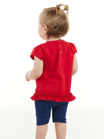 Denokids 2tlg. Outfit "Red Fox" in Rot/ Dunkelblau