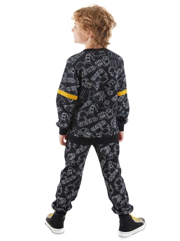 Denokids 2-delige outfit "Cars" zwart
