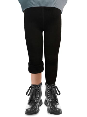 Denokids Legginsy w kolorze czarnym