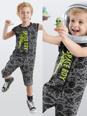 Denokids Kombinezon "Space Rocket" w kolorze szarym