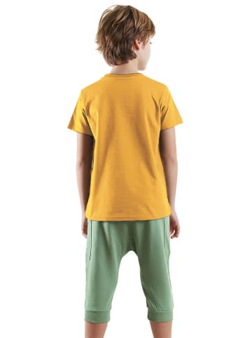Denokids 2tlg. Outfit in Gelb/ Grün