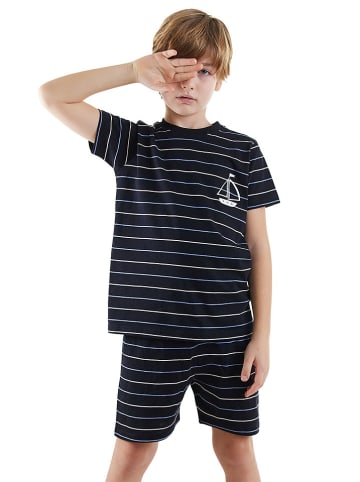 Denokids Pyjama donkerblauw