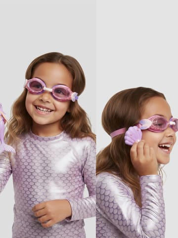 Denokids Schwimmbrille "Mermaid" in Rosa/ Lila