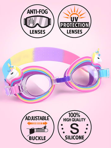 Denokids Okulary pływackie "Unicorn" ze wzorem