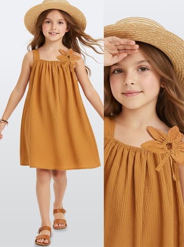Denokids Jurk oranje