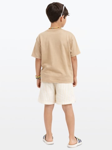 Denokids 2tlg. Outfit in Beige/ Creme