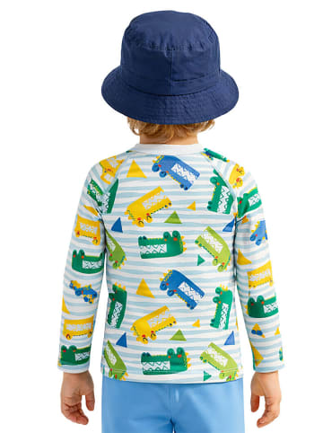 Denokids Funktionsshirt in Weiß/ Hellblau