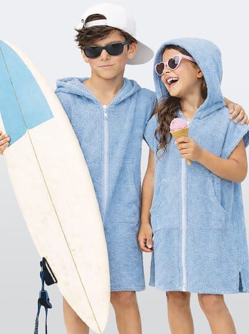 Denokids Szlafrok w kolorze błękitnym