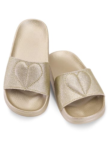 Denokids Slippers goudkleurig