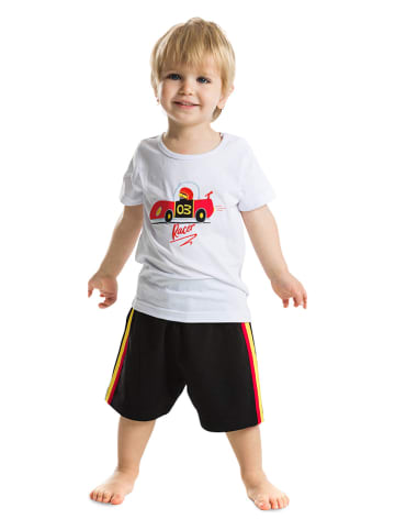 Denokids 2-częściowy zestaw w kolorze biało-czarnym