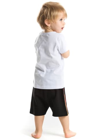 Denokids 2-delige outfit wit/zwart