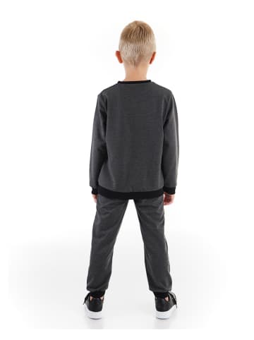 Denokids 2tlg. Outfit "Bricks" in Anthrazit