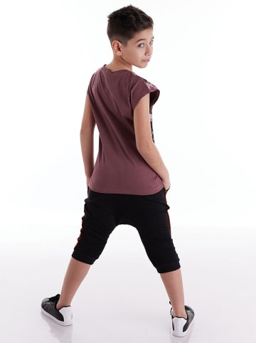 Denokids 2tlg. Outfit in Schwarz/ Braun