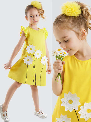 Denokids Kleid "Yellow Daisy" in Gelb