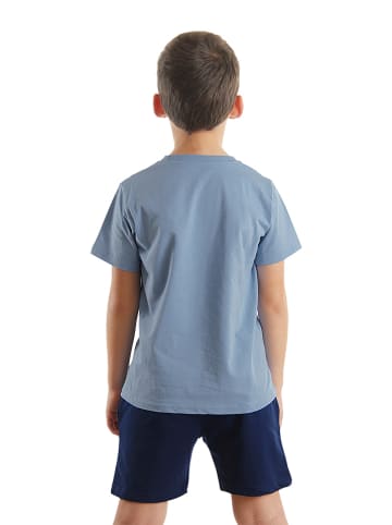 Denokids 2tlg. Outfit in Blau/ Dunkelblau