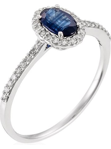 ATELIER DU DIAMANT Weißgold-Ring "Courtoisie" mit Diamanten