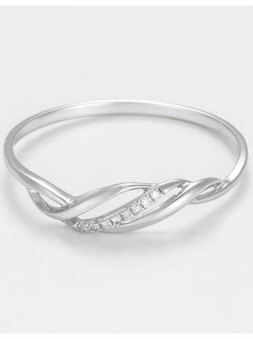 ATELIER DU DIAMANT Weißgold-Ring "Life" mit Diamanten