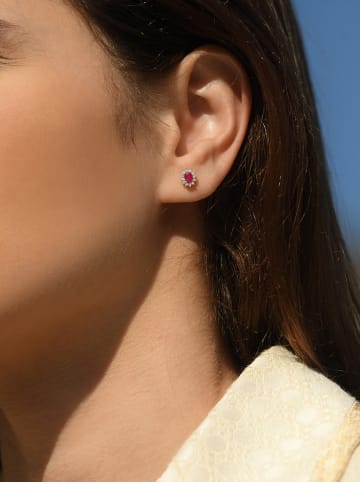 ATELIER DU DIAMANT Weißgold-Ohrstecker mit Diamanten