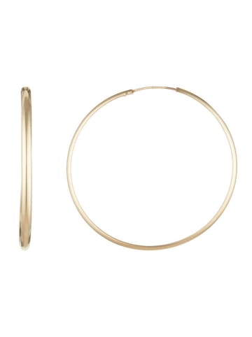 ATELIER DU DIAMANT Gold-Creolen "Créoles dorées"