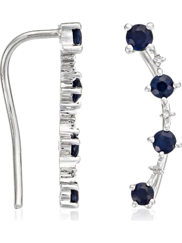 ATELIER DU DIAMANT Złote kolczyki "Océan" z diamentami