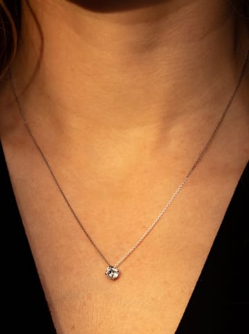 ATELIER DU DIAMANT Weißgold-Anhänger mit Edelstein