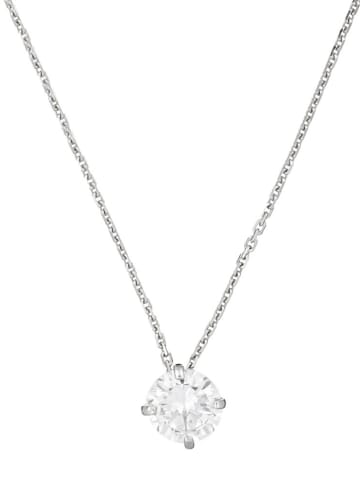 ATELIER DU DIAMANT Witgouden hanger met edelsteen