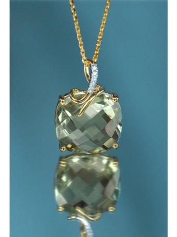 ATELIER DU DIAMANT Gold-Anhänger mit Diamanten