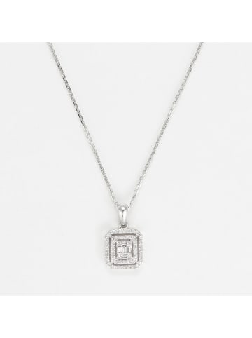 ATELIER DU DIAMANT Weißgold-Anhänger mit Diamanten