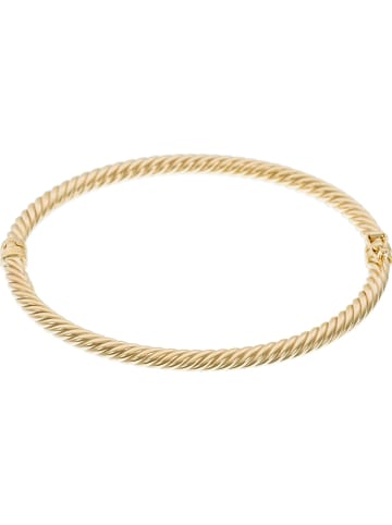 ATELIER DU DIAMANT Gouden armband "Torsade"