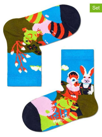 Happy Socks Skarpety (2 pary) ze wzorem