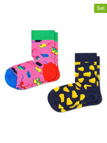 Happy Socks 2er-Set: Socken "Mouse" in Bunt