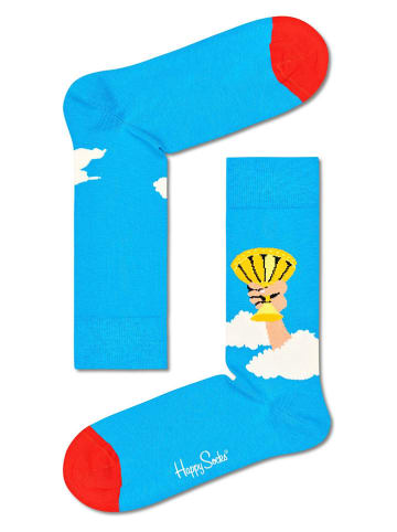 Happy Socks Skarpety "Holy" w kolorze niebieskim