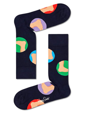 Happy Socks Socken in Schwarz/ Bunt