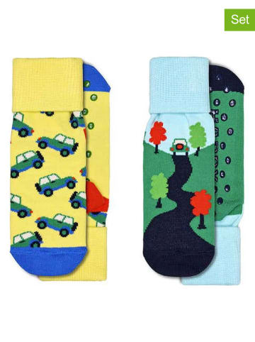 Happy Socks 2-delige set: sokken "Pack into the Wild" meerkleurig