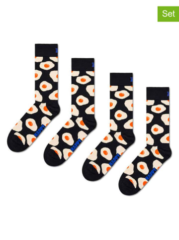 Happy Socks 2er-Set: Socken in Schwarz