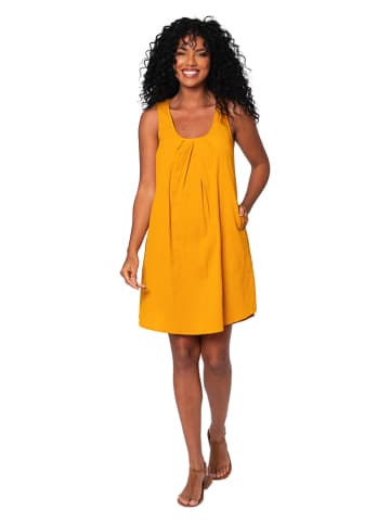 Aller Simplement Kleid in Gelb