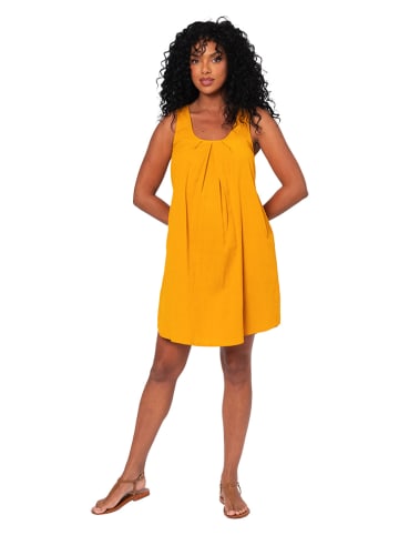 Aller Simplement Kleid in Gelb