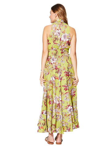 Aller Simplement Sukienka w kolorze zielono-bordowym