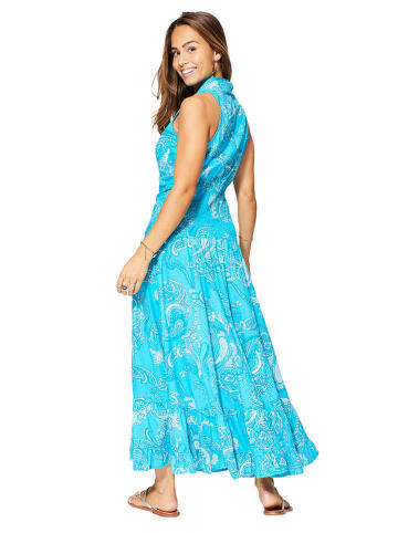 Aller Simplement Kleid in Türkis