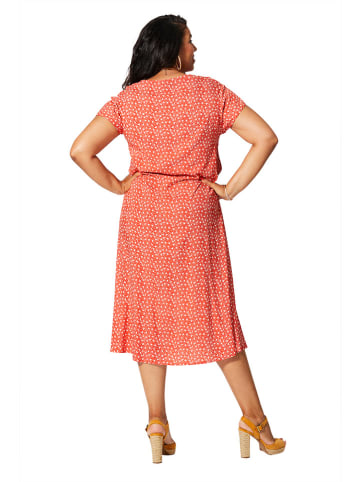 Aller Simplement Kleid in Rot