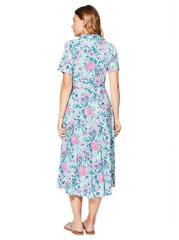 Aller Simplement Kleid in Hellblau/ Rosa