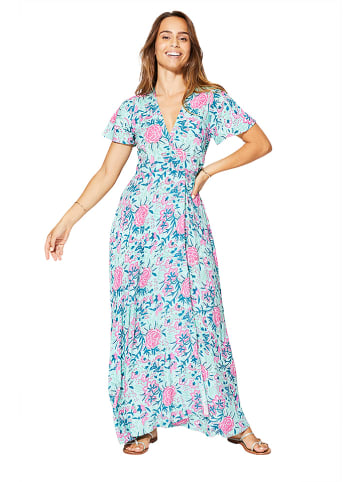 Aller Simplement Kleid in Hellblau/ Rosa