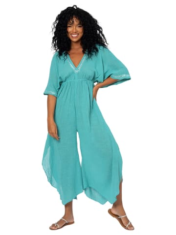 Aller Simplement Jumpsuit in Türkis