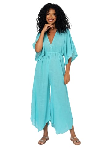 Aller Simplement Jumpsuit in Türkis