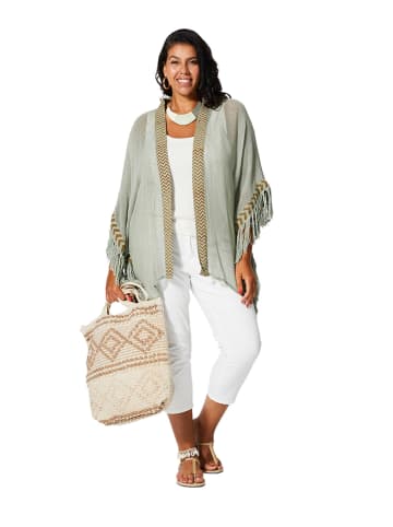 Aller Simplement Kimono w kolorze zielonym