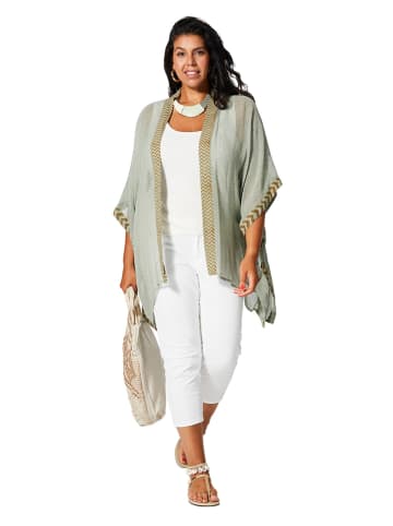 Aller Simplement Kimono w kolorze zielonym