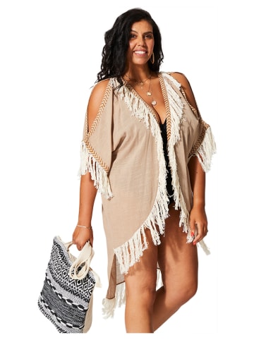 Aller Simplement Kimono in Beige